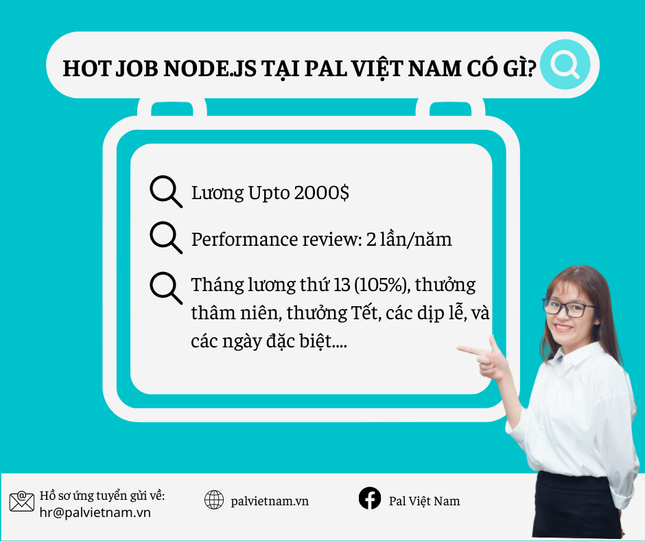 Lập Trình Viên Node.js (Junior, Senior)